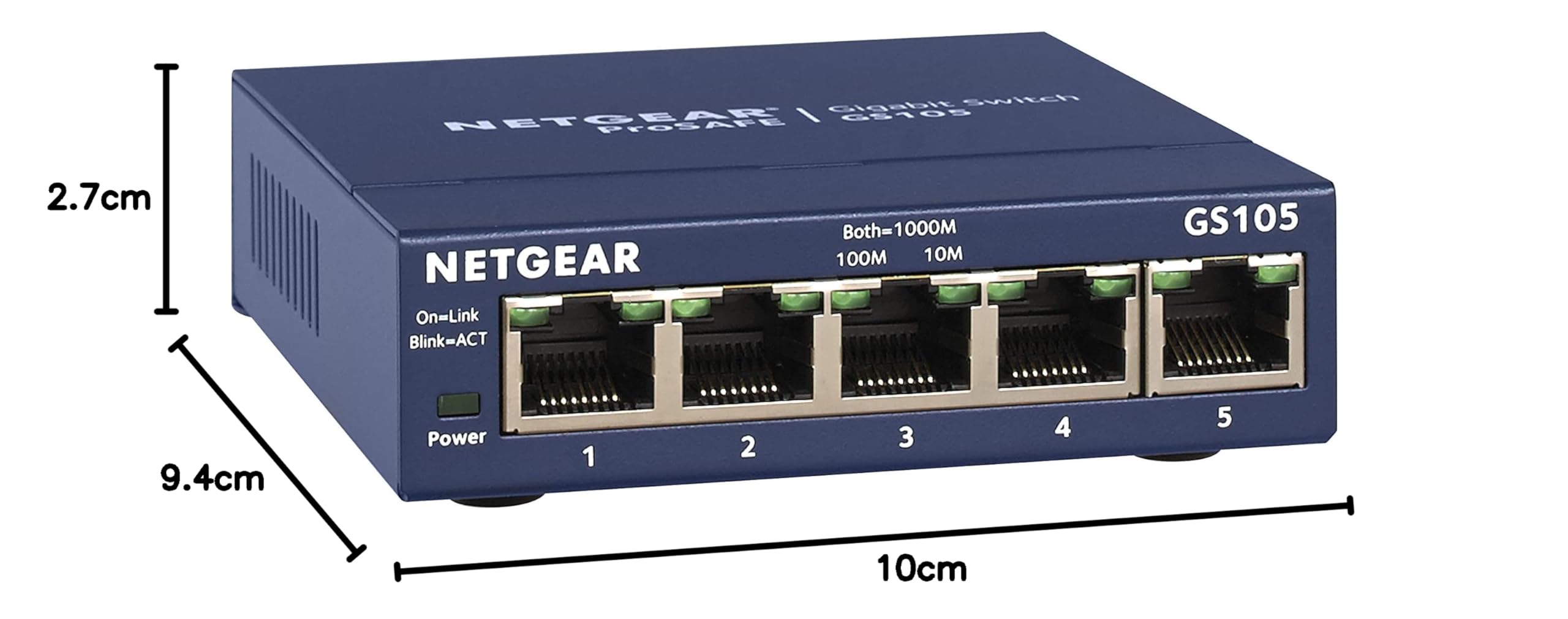 netgear-gs105ge-5-port-gigabit-lan-switch-unmanaged image 6