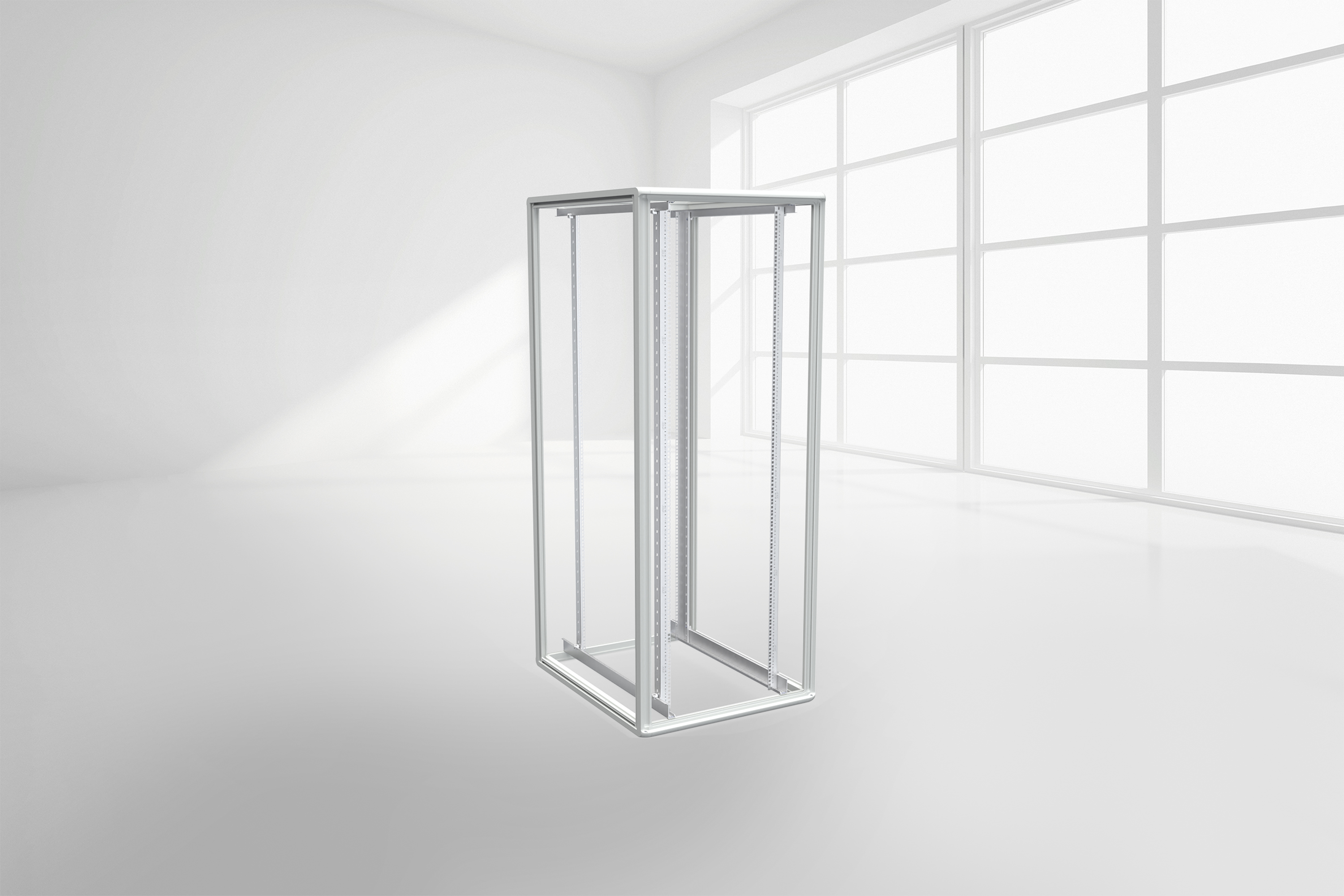 enoc-system-fo1-grundgestell-19-serverschrank-gestell image 1