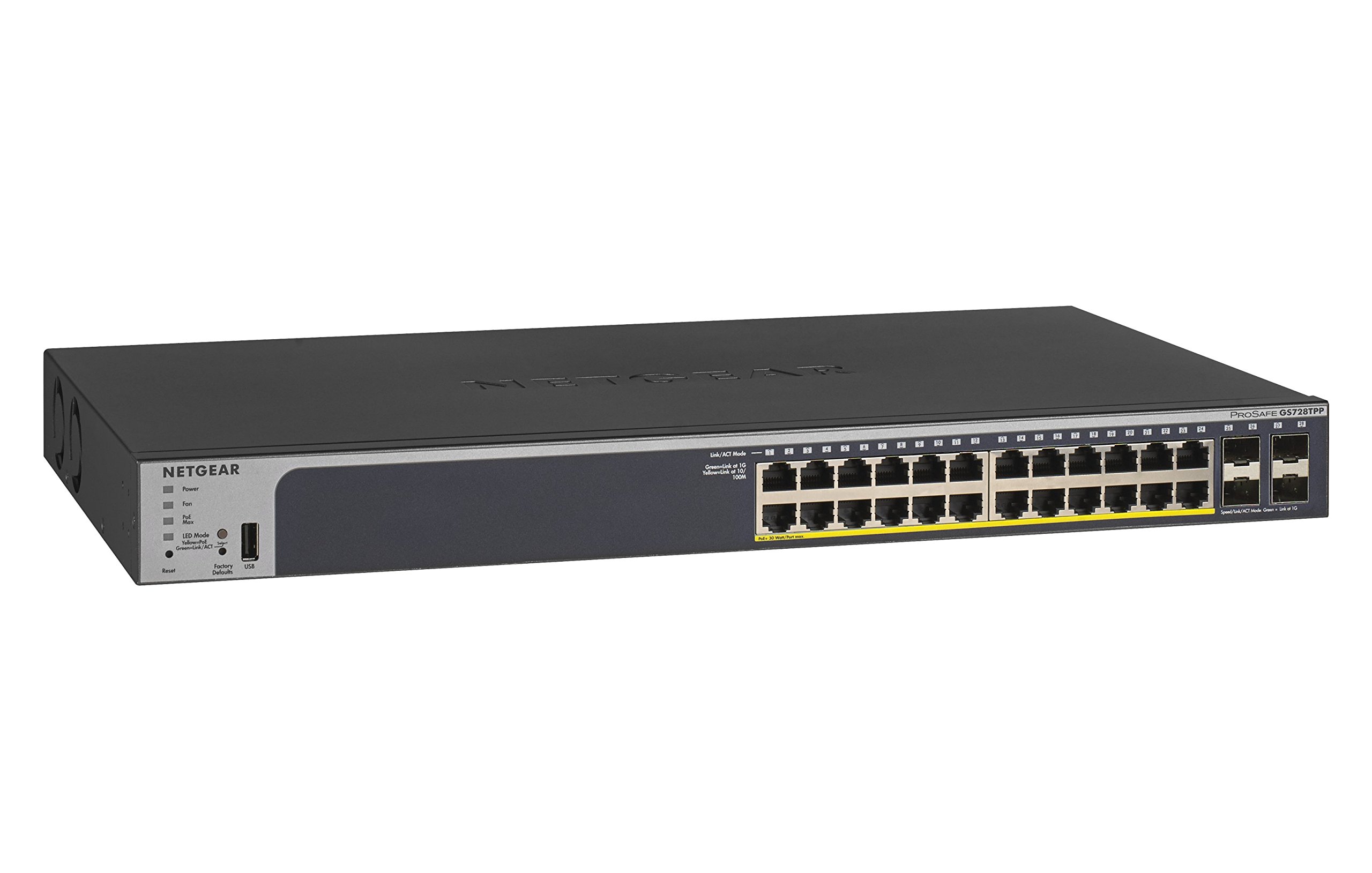 netgear-gs728tpp-24-port-gigabit-poe-smart-managed-pro-switch image 1