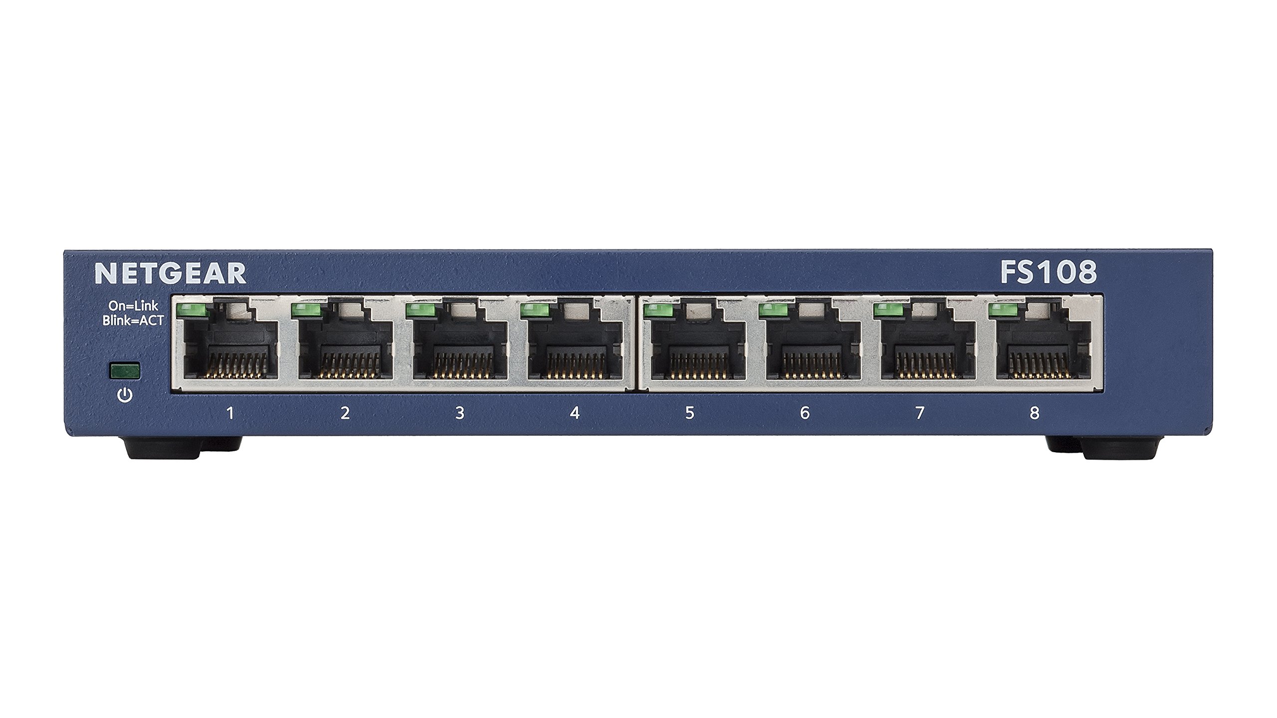 netgear-fs108-prosafe-8-port-fast-ethernet-switch-unmanaged image 2