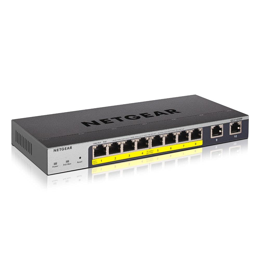 netgear-gs110tp-smart-switch-10-port-gigabit-poe-53w-2x-sfp image 5