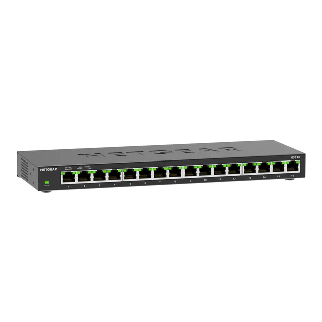 netgear-gs316-16-port-gigabit-ethernet-unmanaged-switch-metall image 1