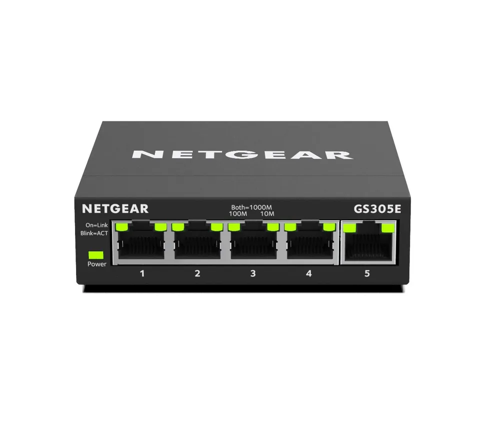 netgear-gs305e-5-port-gigabit-managed-switch-plus image 1