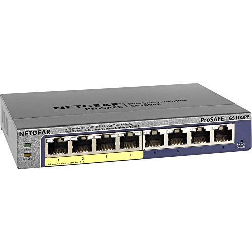 netgear-gs108pe-8-port-gigabit-poe-plus-managed-switch-4x-poe-53w-l-fterlos image 4