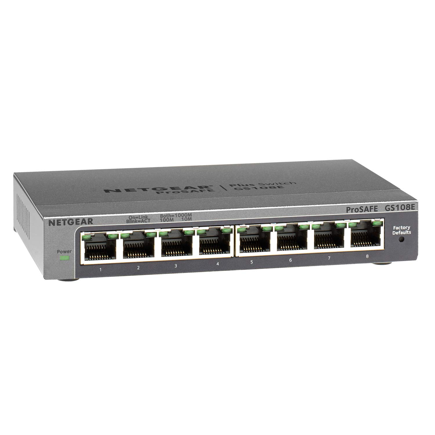 netgear-gs108e-8-port-gigabit-ethernet-plus-managed-switch-metall-l-fterlos image 1