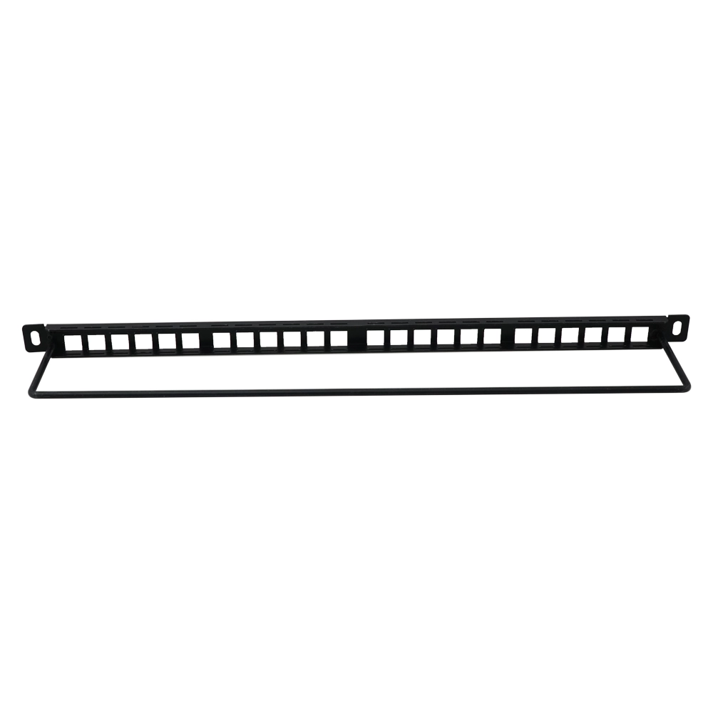 canovate-24-port-ultra-slim-patchpanel-0-5he-keystone image 4