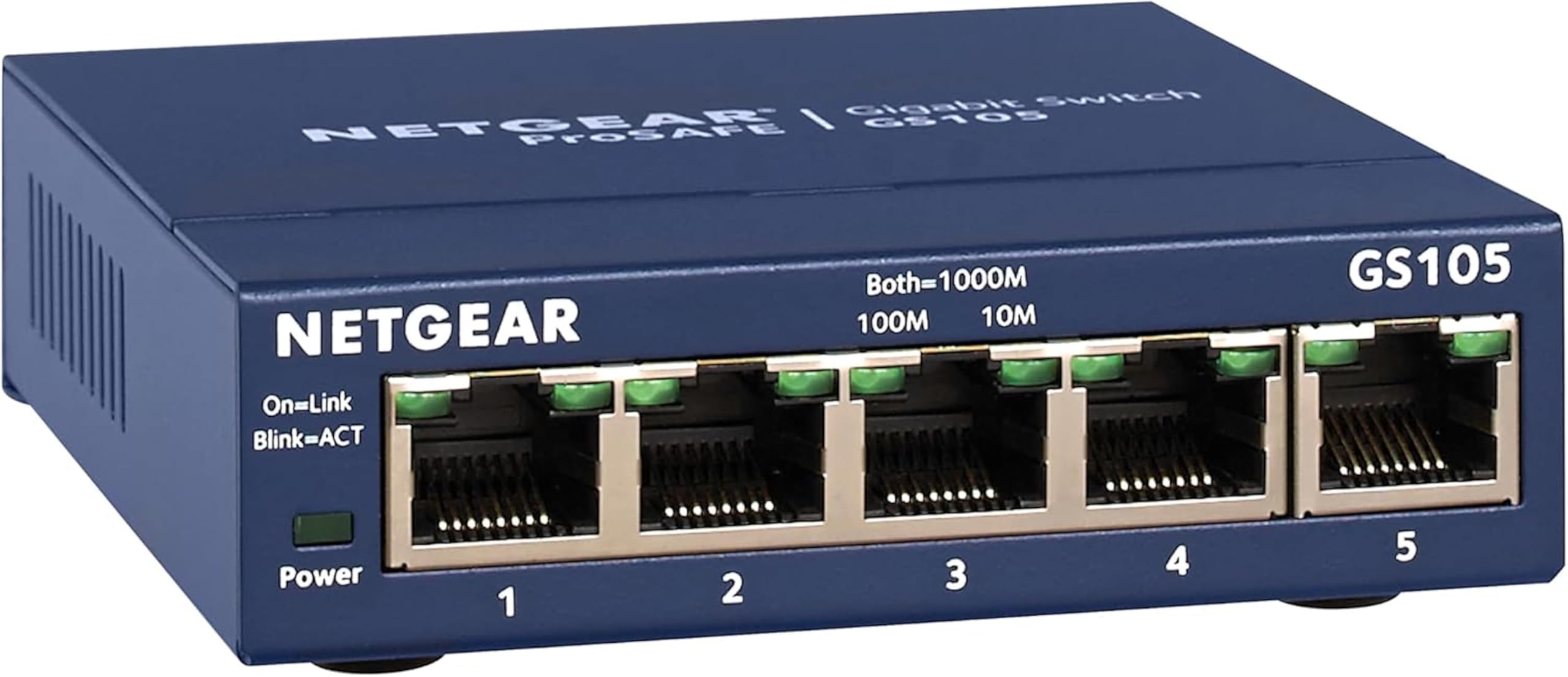 netgear-gs105na-5-port-gigabit-ethernet-unmanaged-switch image 1