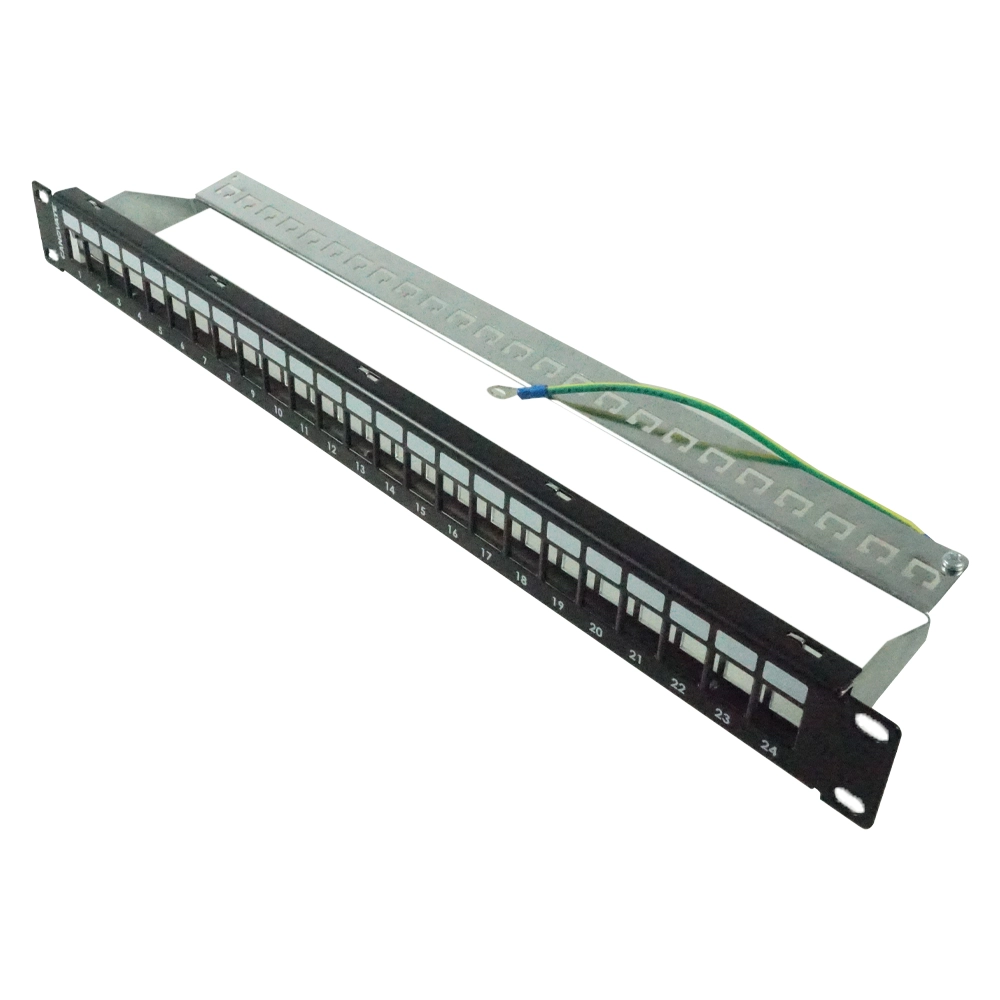 canovate-24-port-cat6-ftp-utp-patchpanel-1u-blank image 2