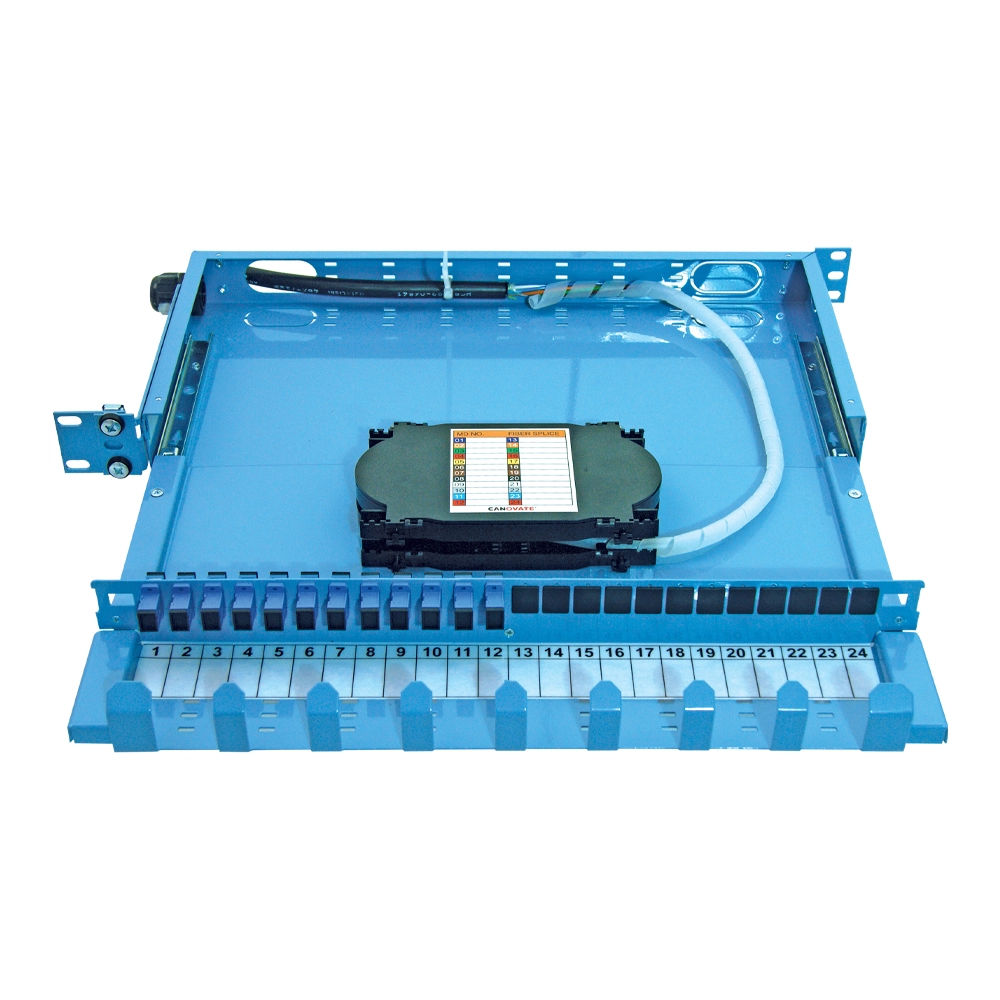 canovate-can-fpp-700-1u-19-zoll-teleskop-lwl-splei-box-24-port image 2