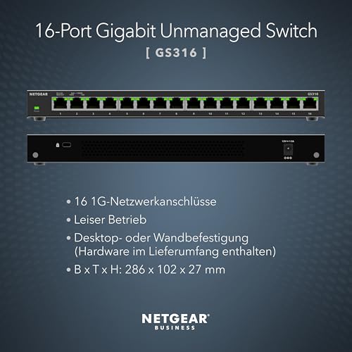 netgear-gs316-16-port-gigabit-ethernet-unmanaged-switch-metall image 7