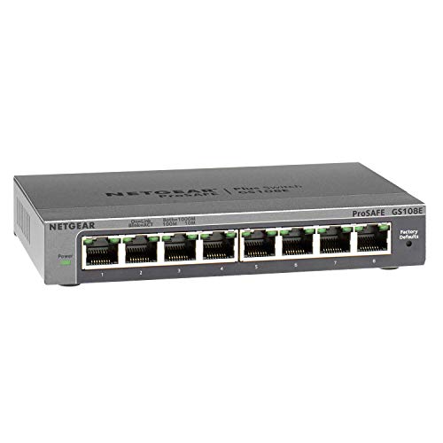 netgear-gs108e-8-port-gigabit-ethernet-plus-managed-switch-metall-l-fterlos image 6