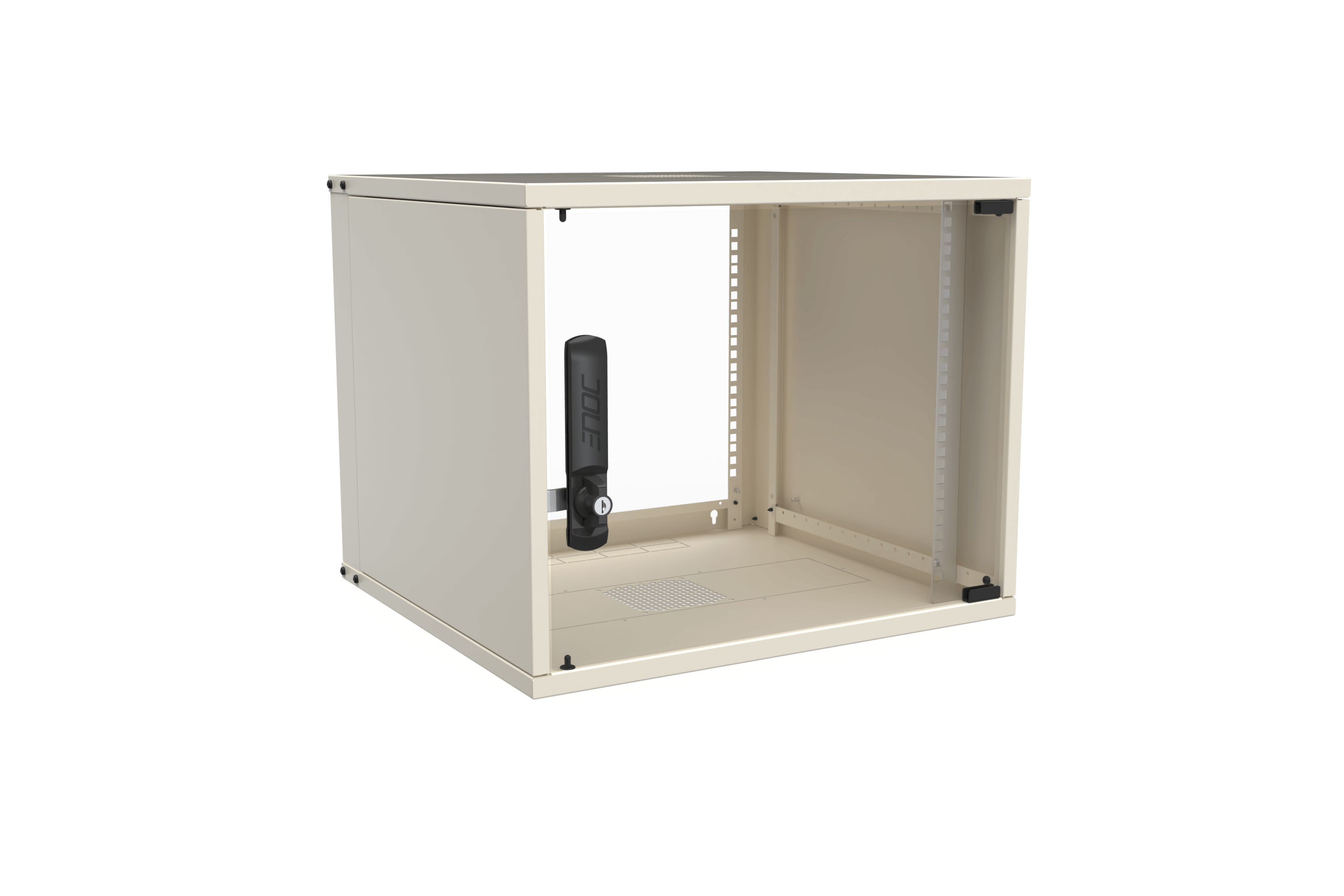 enoc-system-w3-9-5-wandschrank-19-zoll-glas-stahl-lochblecht-r image 1