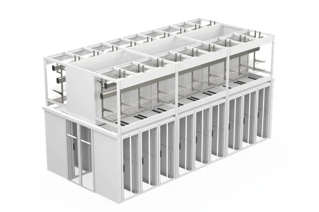 enoc-system-hac-f-freestanding-hot-aisle-containment image 1