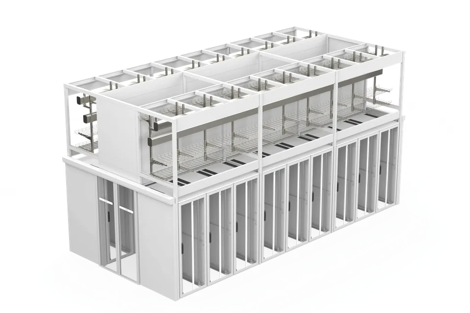 enoc-system-hac-f-freestanding-hot-aisle-containment image 1
