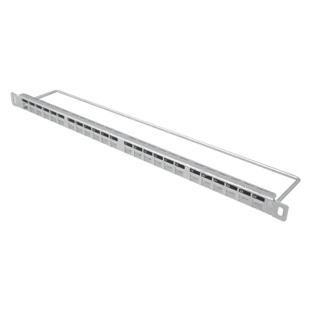 canovate-24-port-ultra-slim-patchpanel-0-5u-keystone image 1
