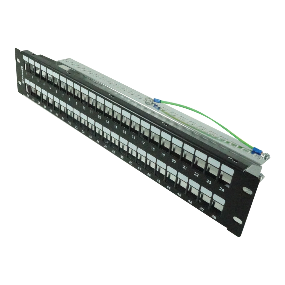 canovate-48-port-ftp-utp-blank-patchpanel-2u-19-zoll image 2
