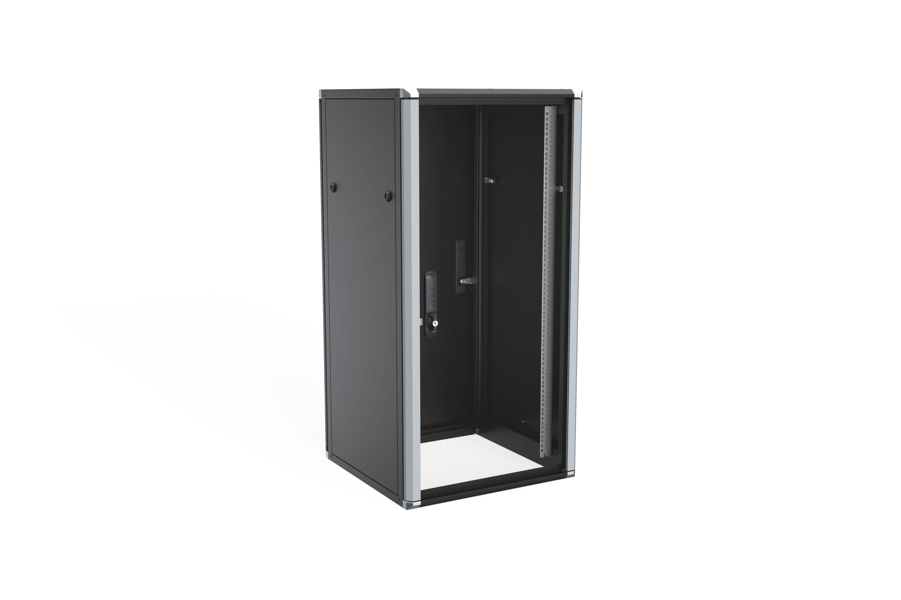 enoc-system-f3-6612-s-basic-standschrank-19-zoll-12-he-600x600-mm image 1