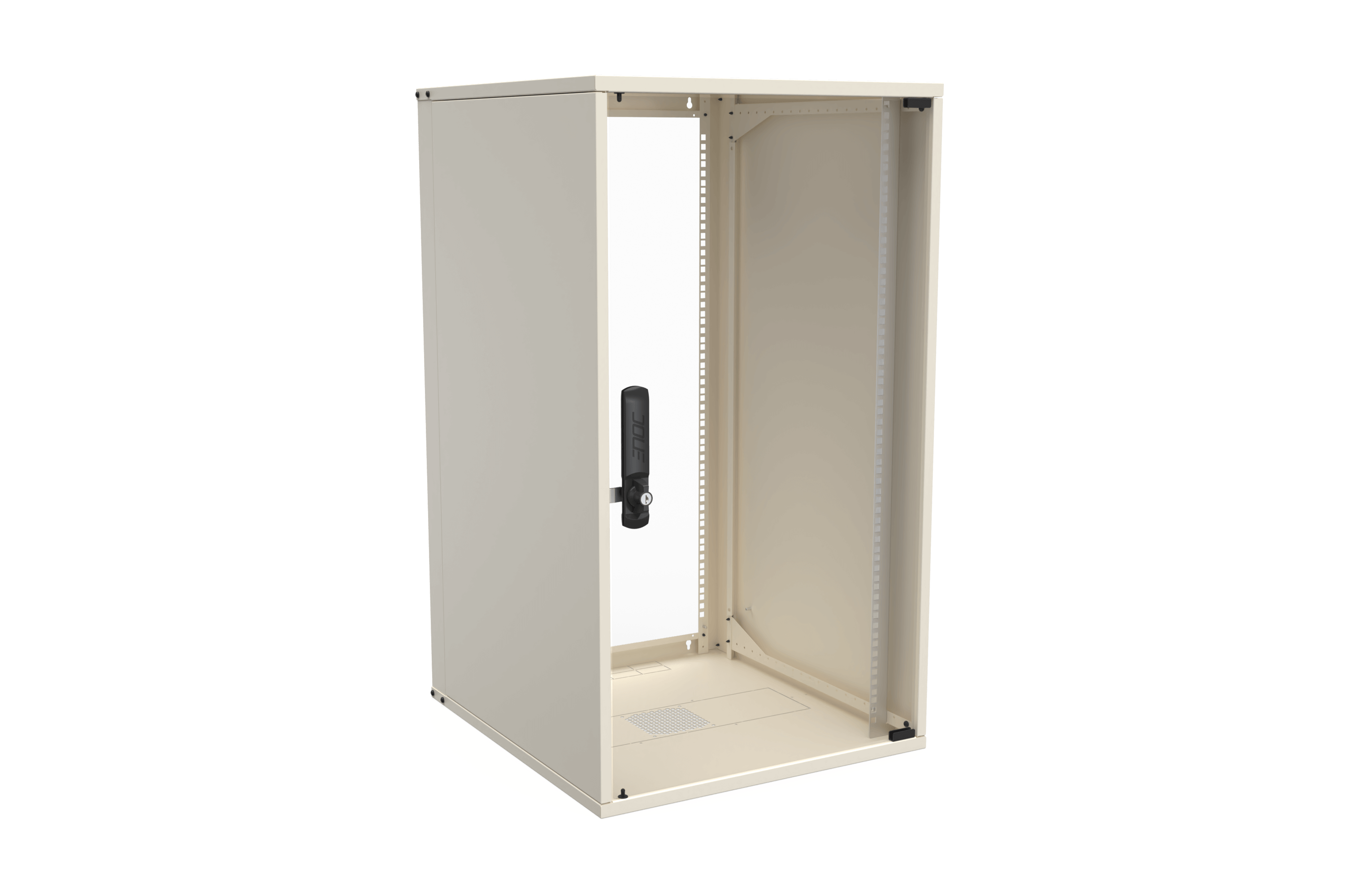 enoc-system-w3-21-6-wandschrank-19-zoll-glas-stahl-lochblecht-r image 1