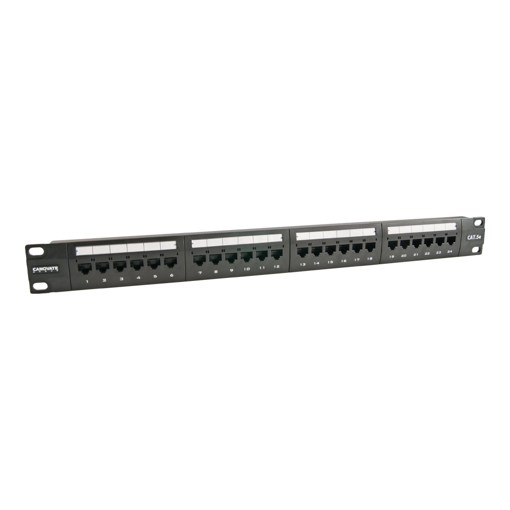 canovate-24-port-cat5e-utp-patchpanel-1he-19-zoll image 1