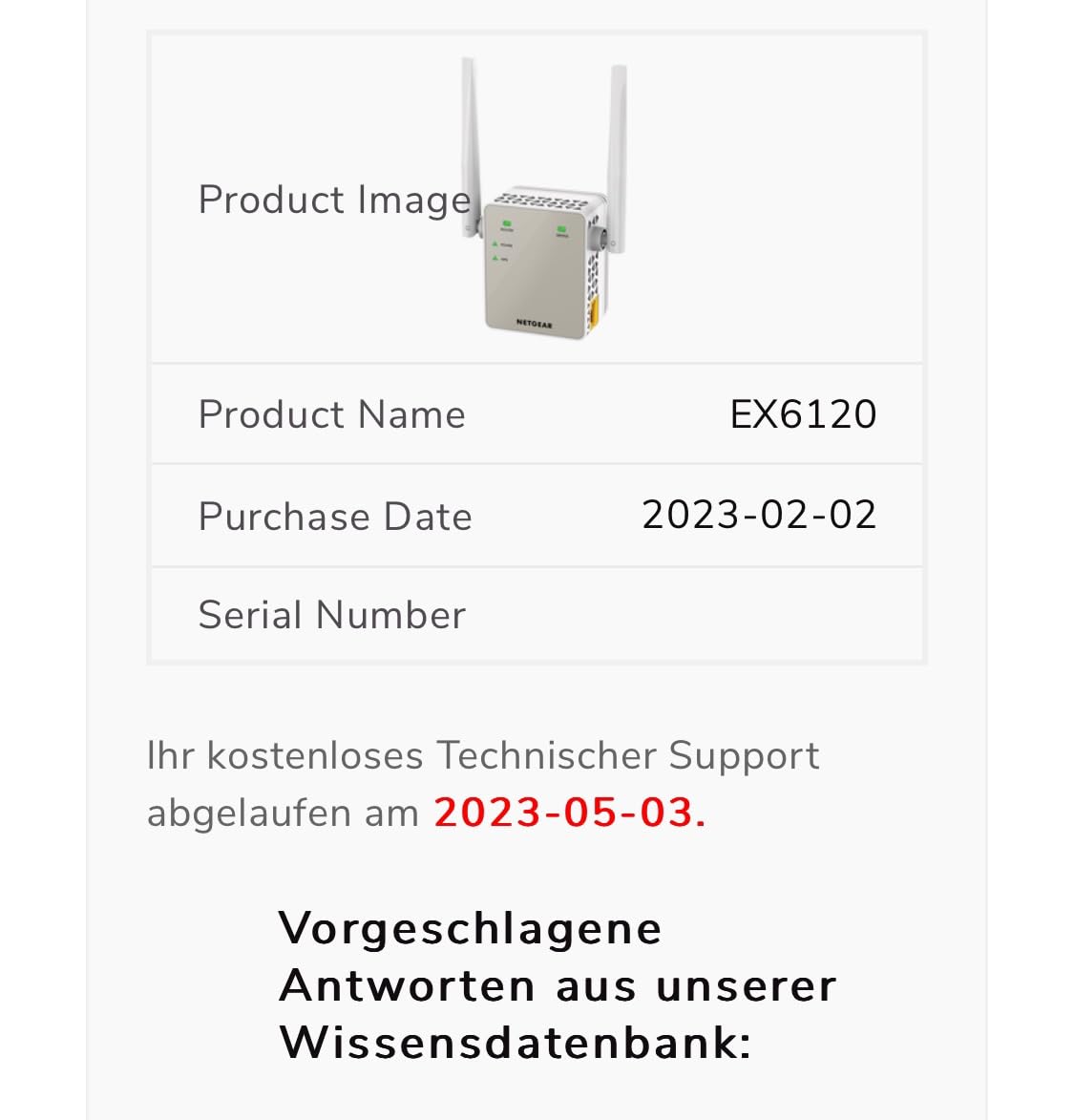 Einfache Erweiterung