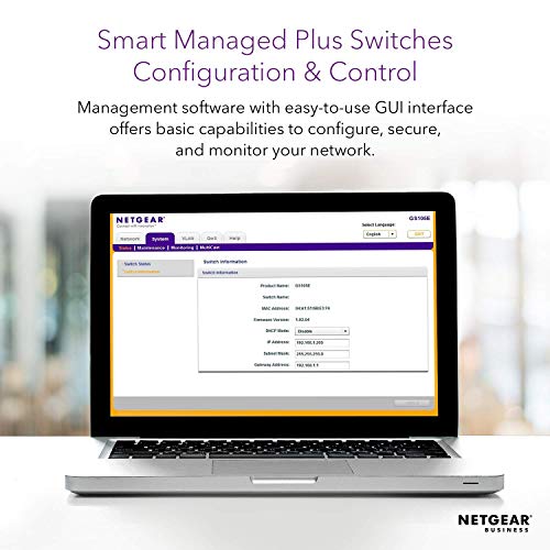 netgear-gs108e-8-port-gigabit-ethernet-plus-managed-switch-metall-l-fterlos image 8