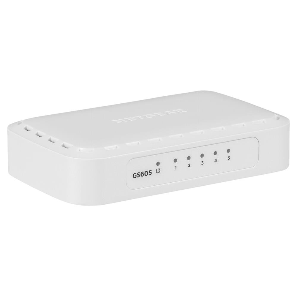 netgear-gs605-5-port-gigabit-ethernet-switch image 1