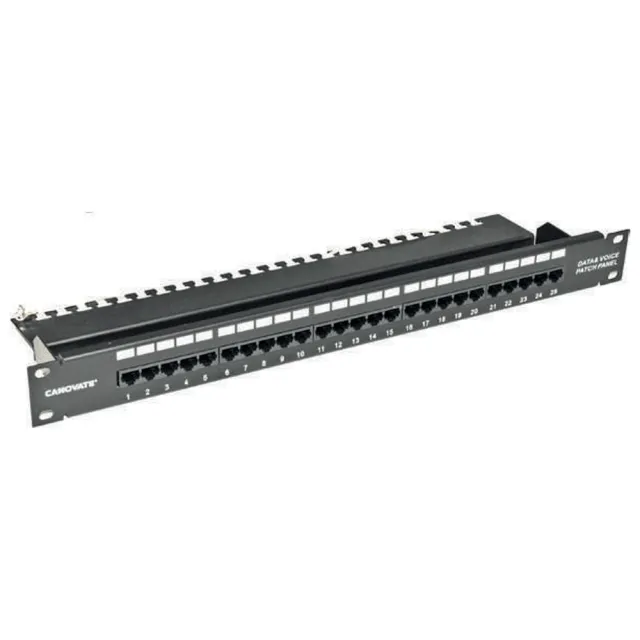 canovate-kfu-pp1u-25-c3-r45-9-25-port-cat-3-telefon-patchpanel-1u image 1