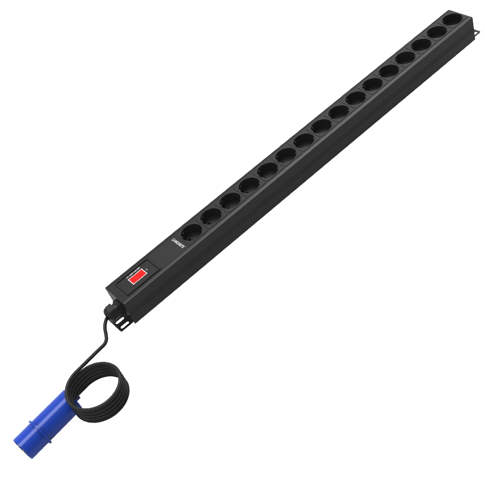 canovate-amper-metered-basic-pdu-19-zoll-1-5u-stromverteiler-16a-32a image 3