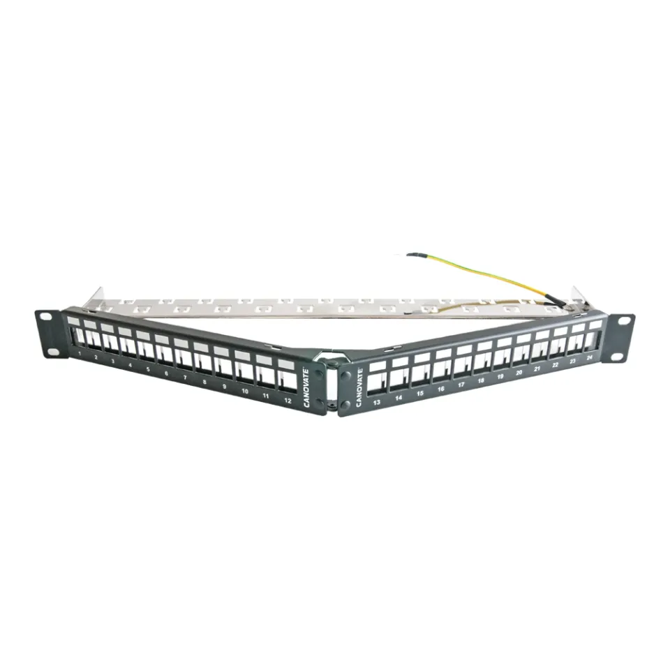 canovate-24-port-utp-ftp-winkel-patchpanel-1u-2u-blank-24-48-port image 1