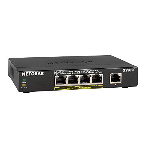 netgear-gs305p-5-port-gigabit-poe-switch-4x-poe-55w-unmanaged-metall-l-fterlos image 7