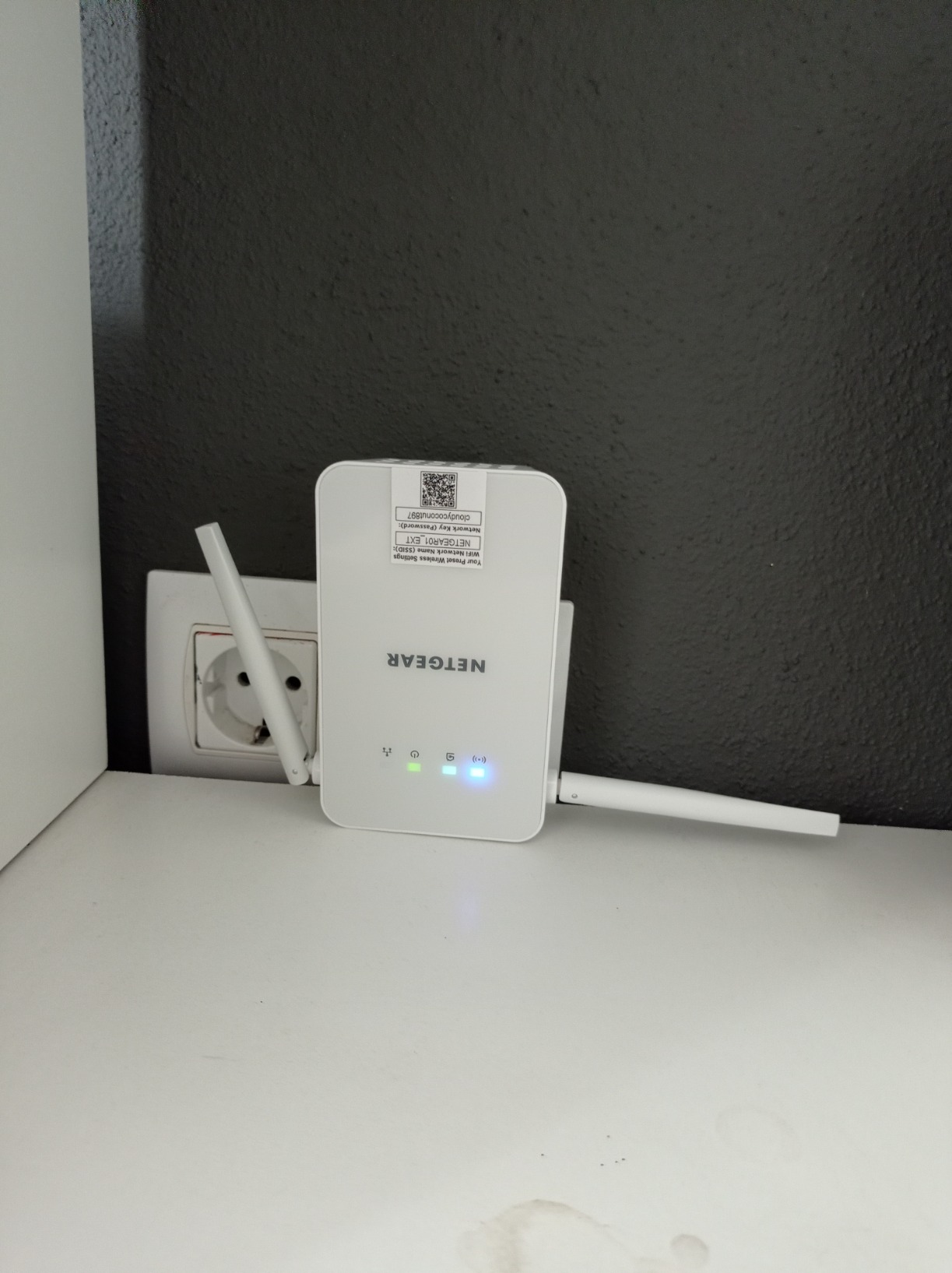 Endlich WLAN im Obergeschoss