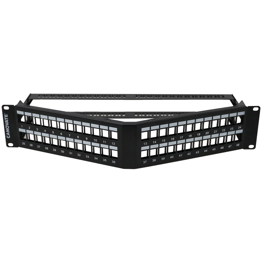 canovate-24-port-utp-ftp-abgewinkeltes-leeres-patchpanel-1u-2u image 2