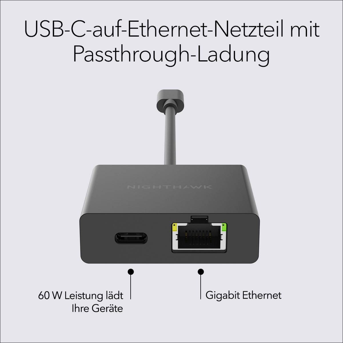 netgear-nighthawk-usb2eth-usb-c-zu-gigabit-ethernet-adapter-60w image 2