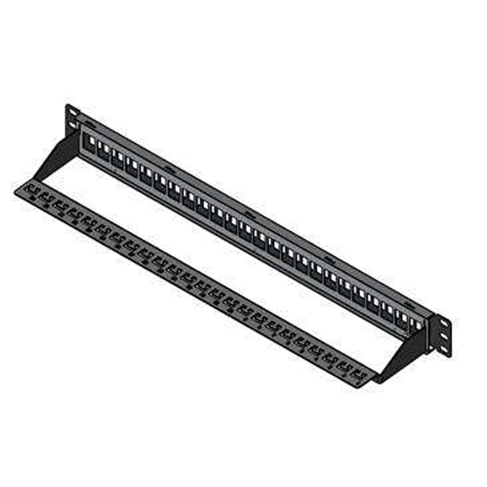 canovate-cat-6-utp-patchpanel-24-port-1he-19-zoll-leer-rj45-gigabit image 2