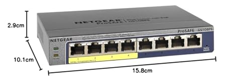 netgear-gs108pe-8-port-gigabit-poe-plus-managed-switch-4x-poe-53w-l-fterlos image 6
