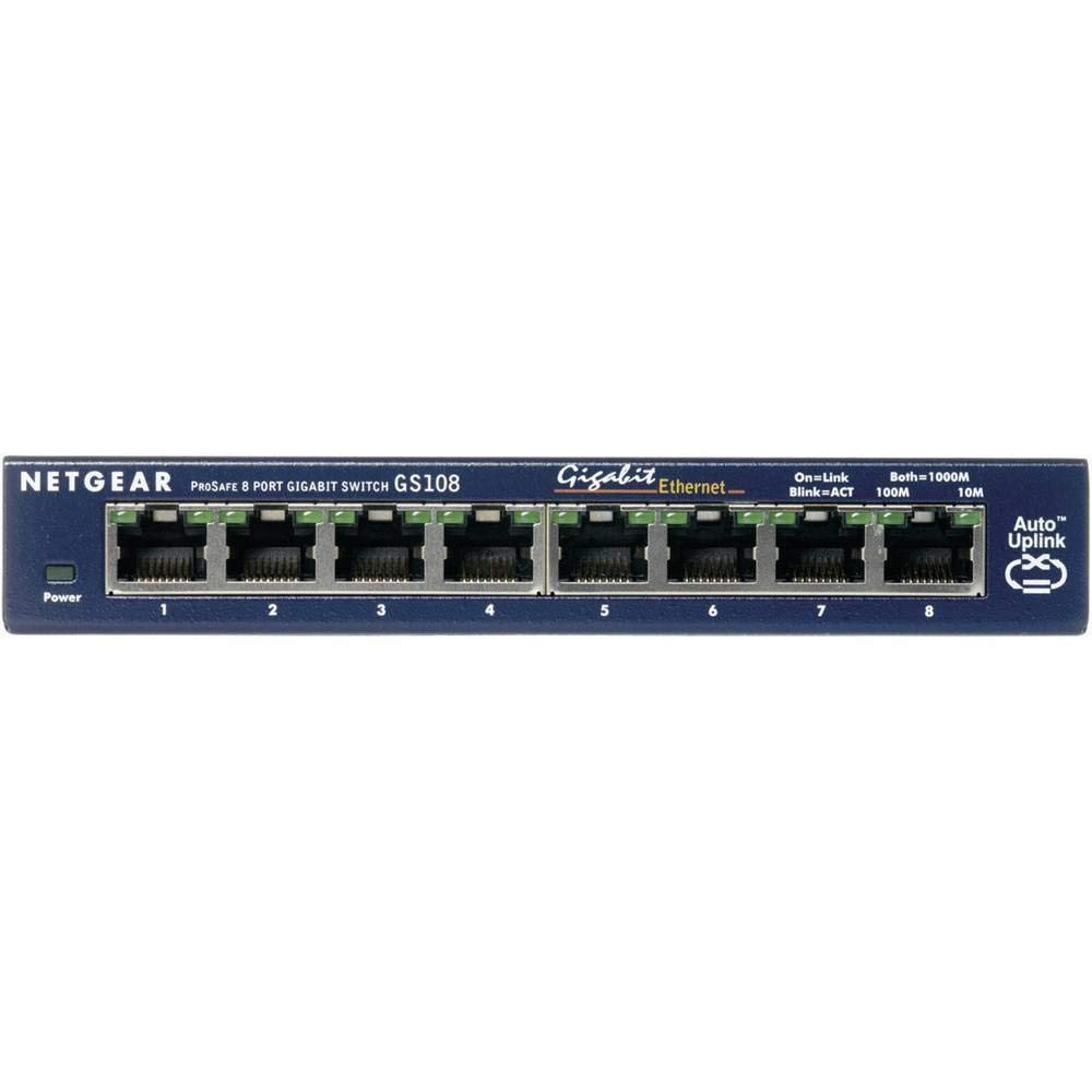 netgear-gs108ge-8-port-gigabit-unmanaged-switch image 2
