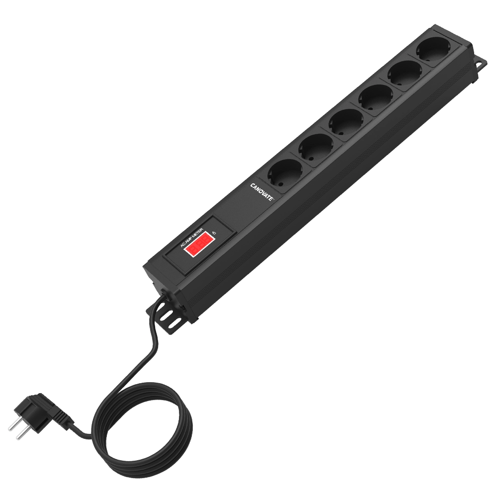 canovate-amper-metered-basic-pdu-19-zoll-1-5u-stromverteiler-16a-32a image 2