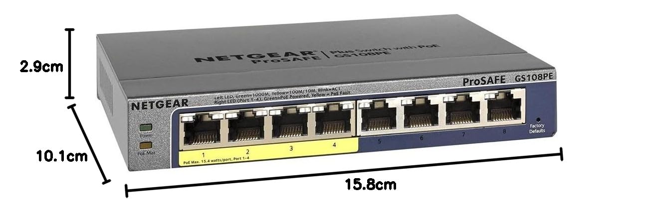 netgear-gs108pe-8-port-gigabit-poe-plus-managed-switch-4x-poe-53w-l-fterlos image 3