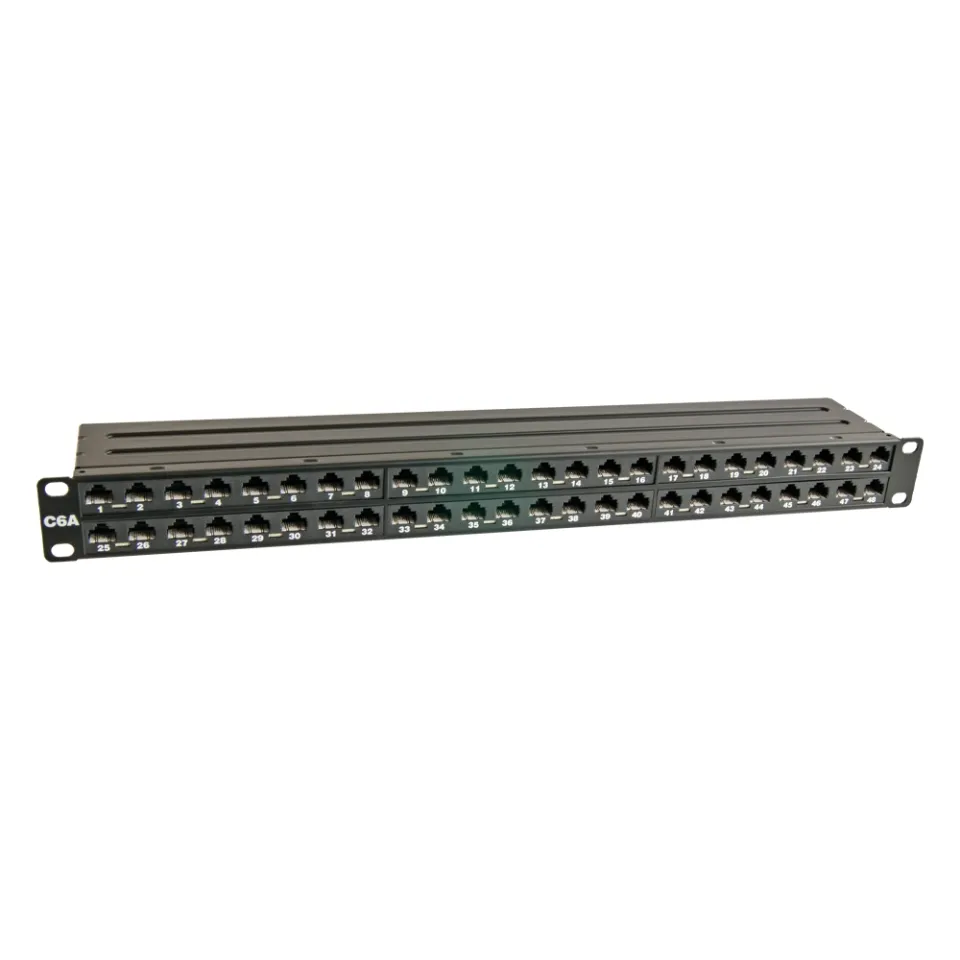 canovate-48-port-cat6a-utp-patchpanel-1he-netzwerkverteiler image 1