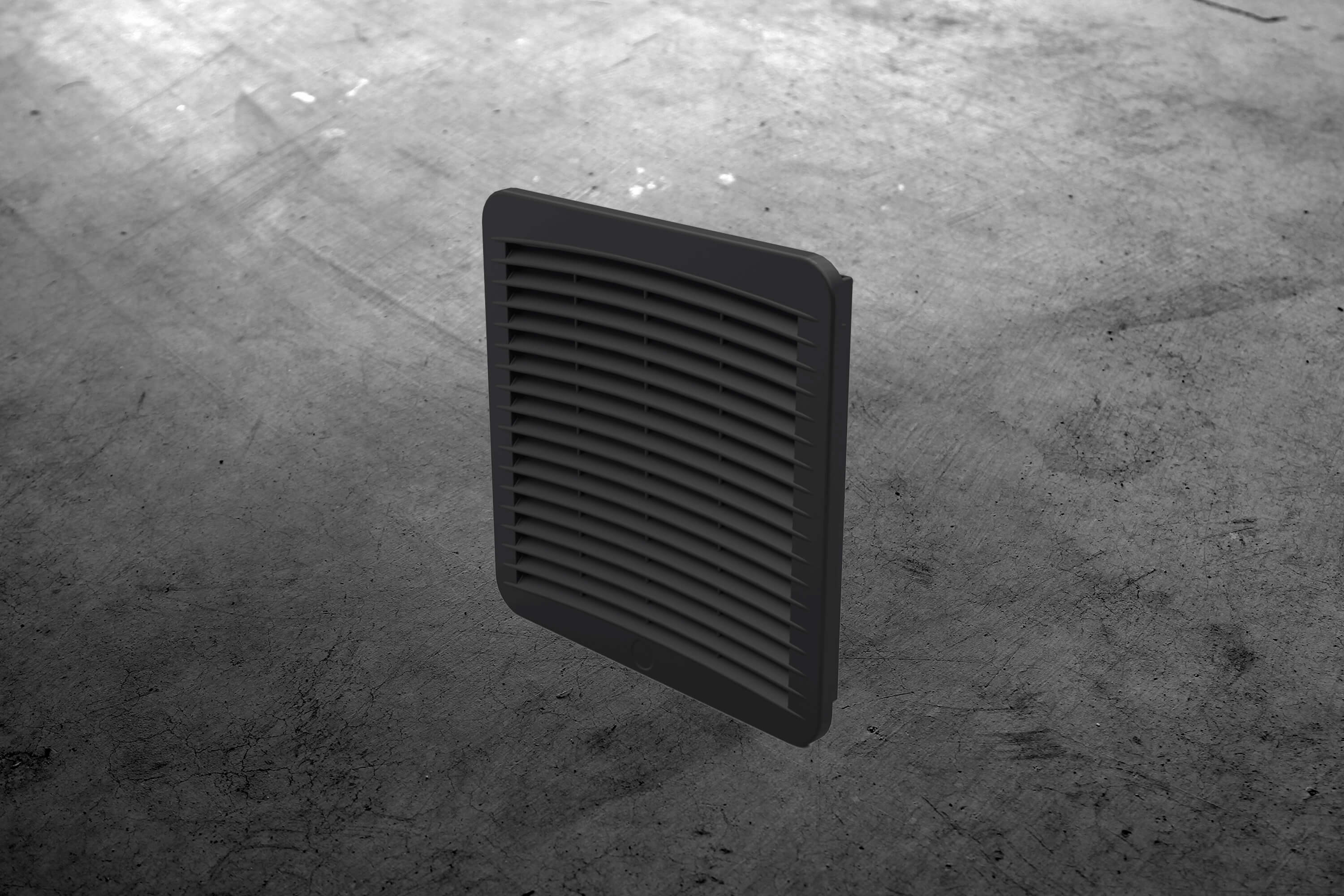 enoc-system-f-filtergaller-ip54-l-fterfilter-schwarz-ral-9005 image 1