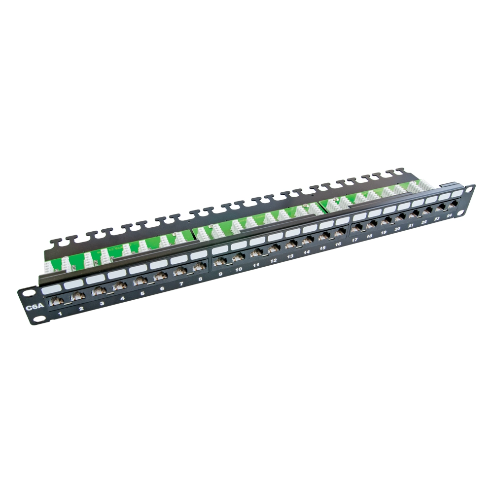 canovate-24-port-cat6a-utp-patchpanel-1u-19-zoll image 1