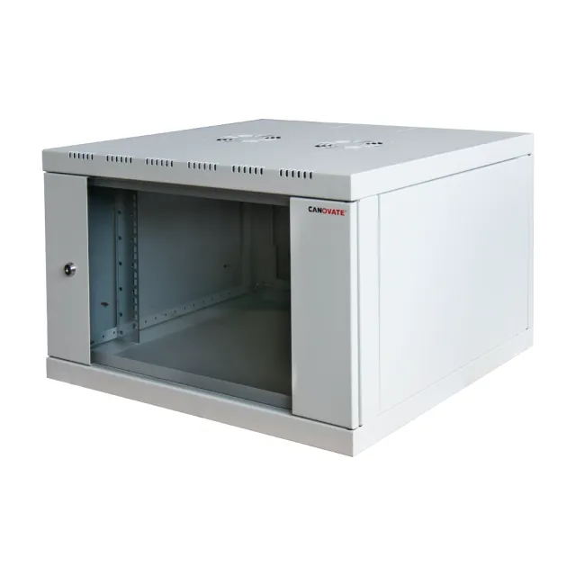 canovate-single-19-zoll-wandschrank-mit-glast-r-und-innen-ffnbaren-seitenteilen image 1