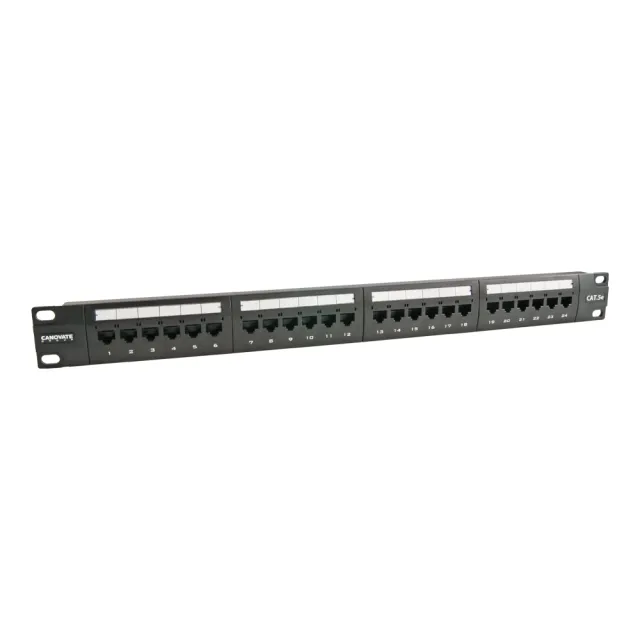 canovate-24-port-cat5e-patchpanel-1u-utp-rj45 image 1