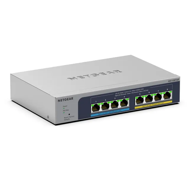 netgear-ms108tup-8-port-multi-gig-poe-smart-switch image 1